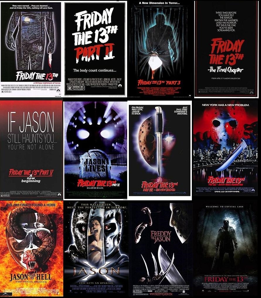 Friday The 13th Collection Movie Poster