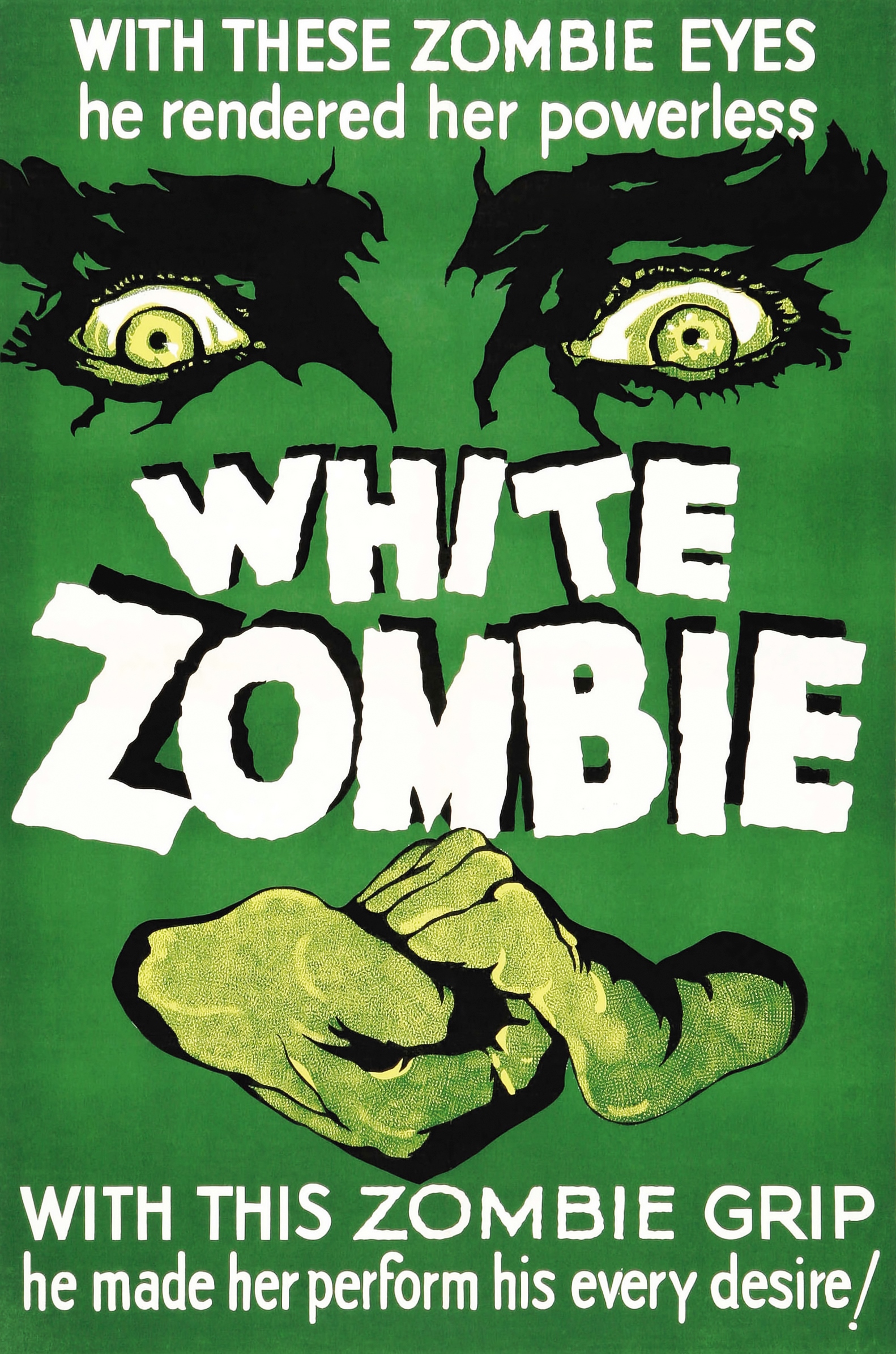 White Zombie Poster